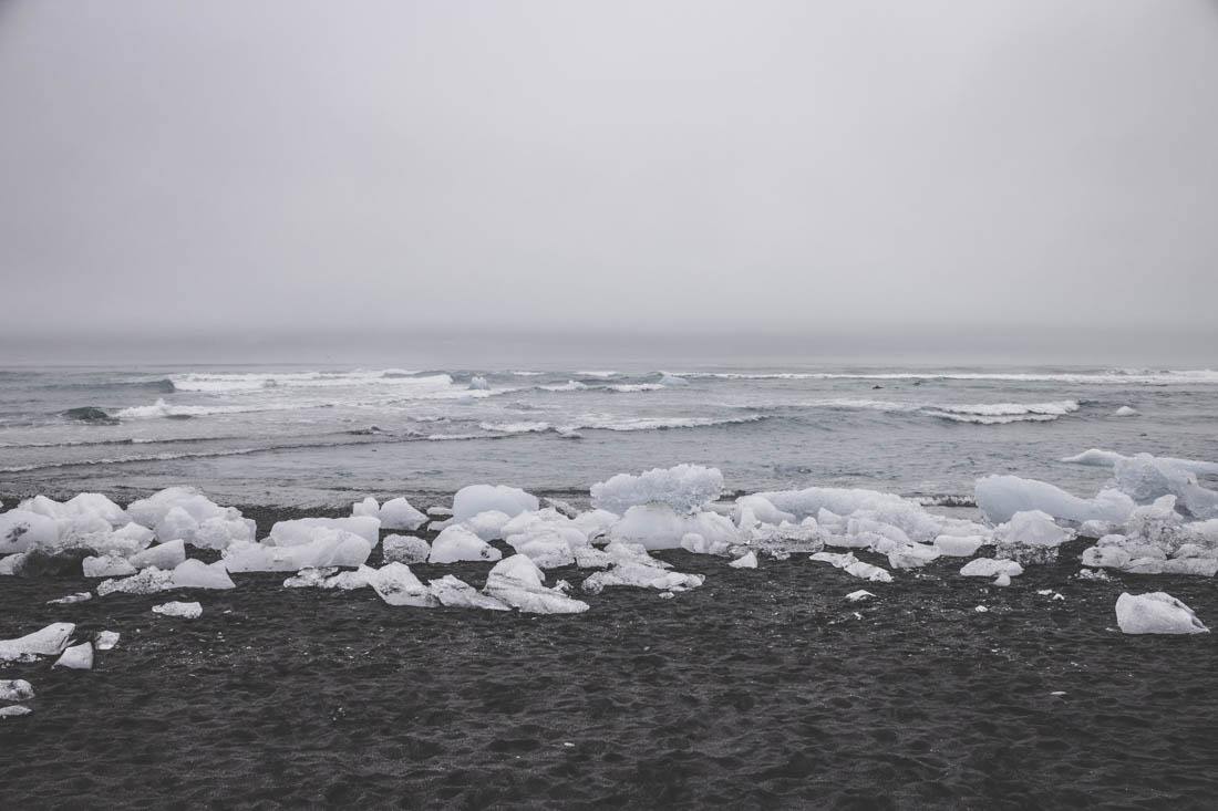 Jökulsárlón et Diamond Beach / Islande / Glacier