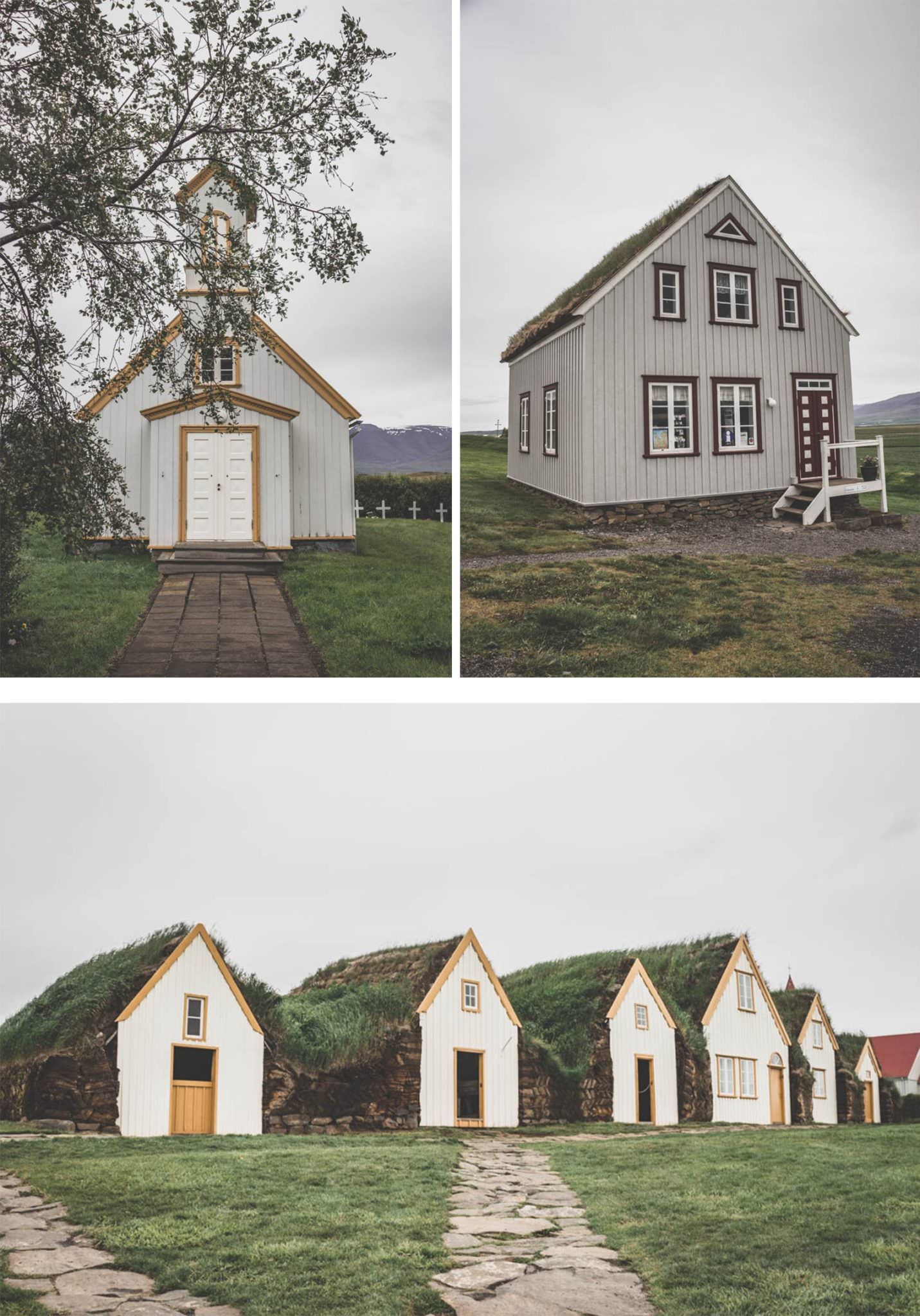 Glaumbær Museum / Maisons enherbées / Islande / Iceland