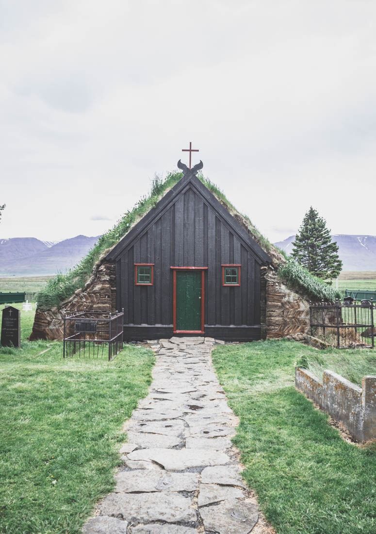 Vidimyri Turf Church / Islande / Iceland / Church / Eglise