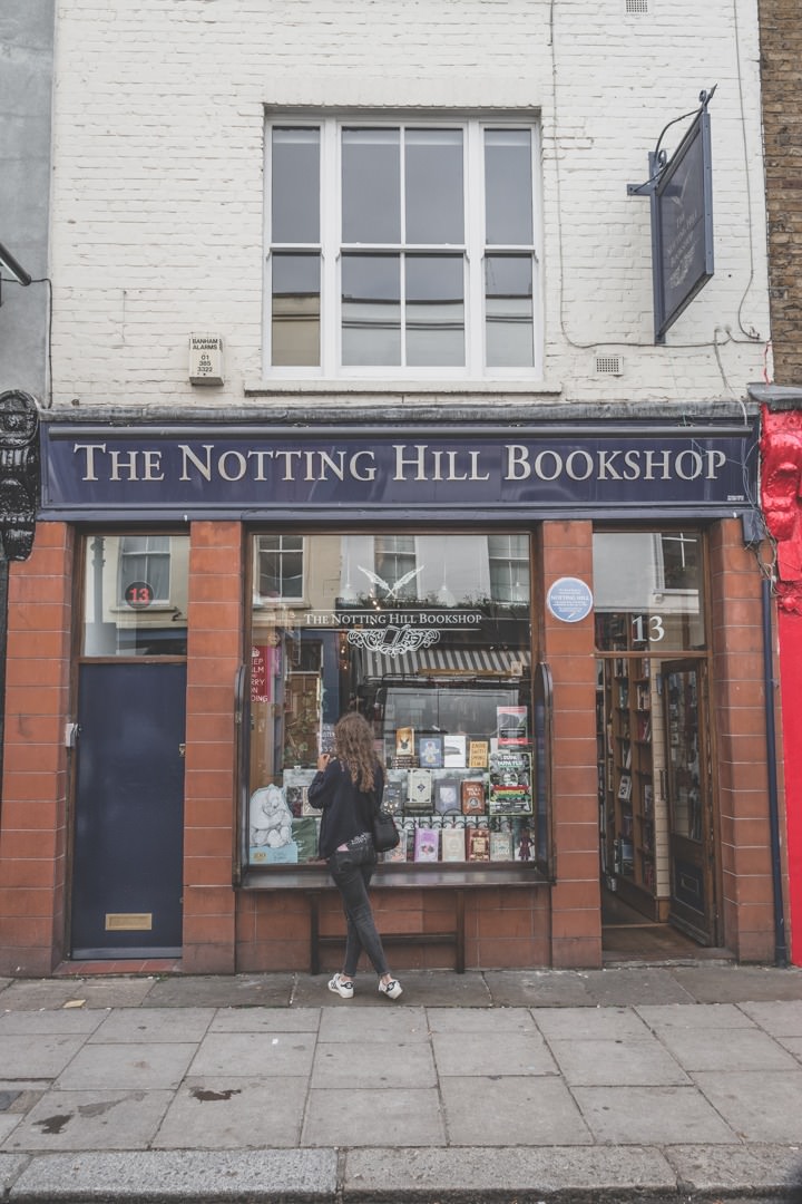 The Notting Hill bookshop / Coup de foudre à Notting Hill / Londres