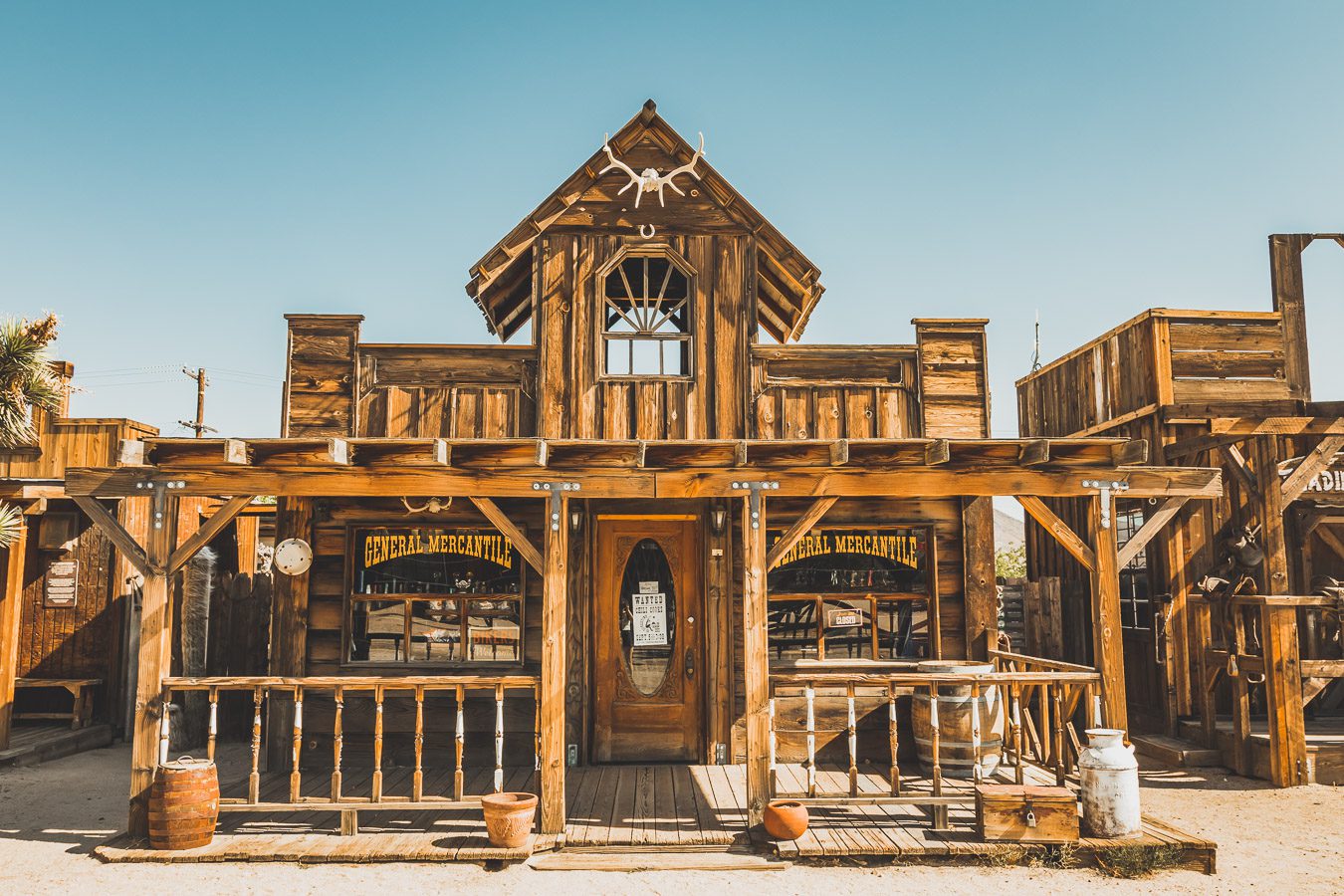 Pioneertown, la ville Western de Californie - Saloon et cowboy